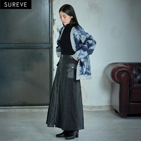 レディース　スカート（SUREVE BLACK）
