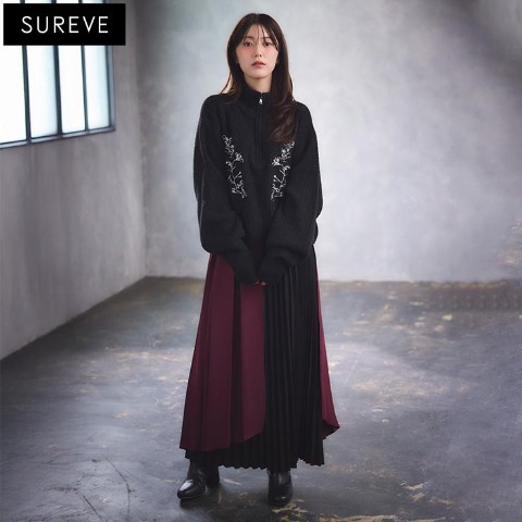 レディース　スカート（SUREVE BLACK）