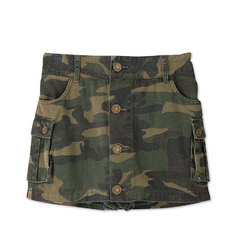 レディース　迷彩柄カーゴスカパン（SUREVE）