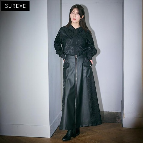 レディース　スカート（SUREVE BLACK）