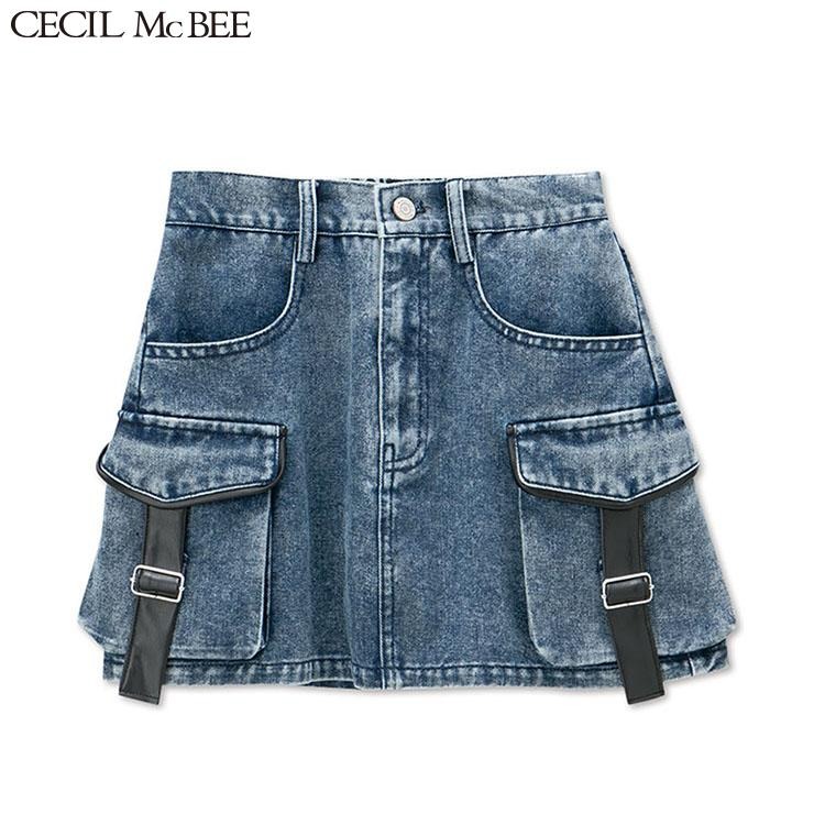 レディース デニムミニスカート（田中れいな×CECIL McBEE） | アベイル