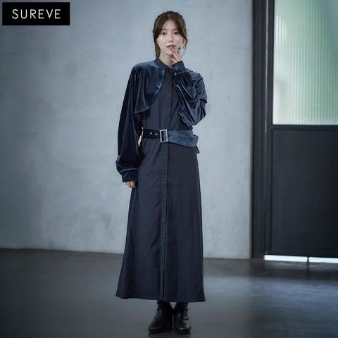 レディース　ワンピース（SUREVE BLACK）