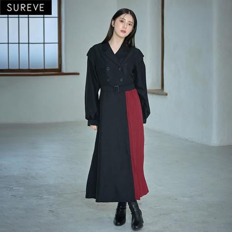 レディース　ワンピース（SUREVE BLACK）