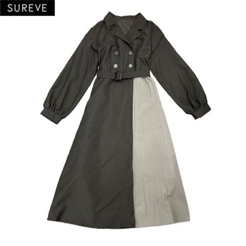 レディース　ワンピース（SUREVE BLACK） ダークグレー 112