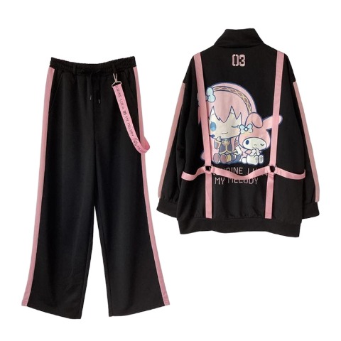 レディース　ブルゾン＋パンツ（巡音ルカ×マイメロディ）