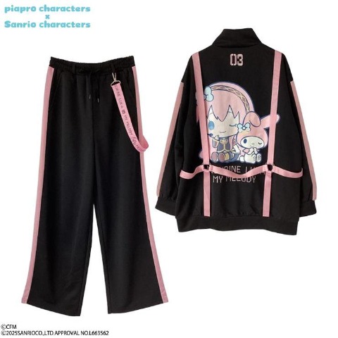 レディース　ブルゾン＋パンツ（巡音ルカ×マイメロディ）