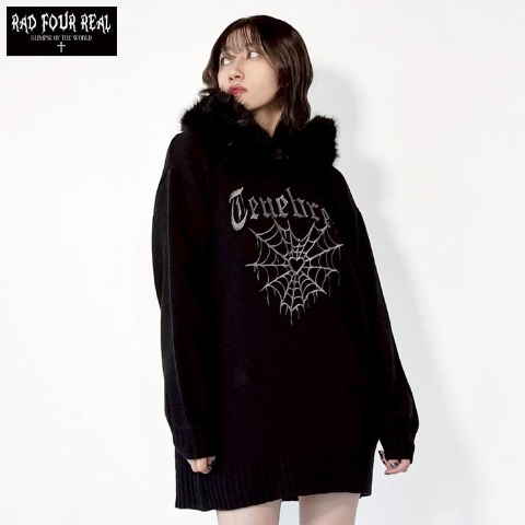 レディース　パーカワンピース（RAD FOUR REAL）