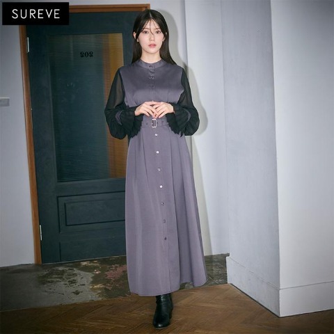 レディース　ワンピース（SUREVE BLACK）