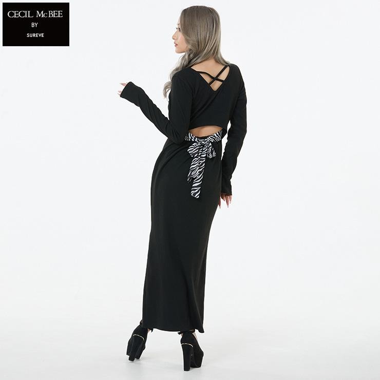 レディース バックリボンワンピース（CECIL McBEE×SUREVE） | アベイル