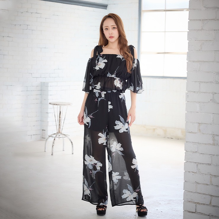 セットアップオフショールと花柄スカート♡ レディース セットアップ（Vida Roseo） | アベイル | しまむらパーク