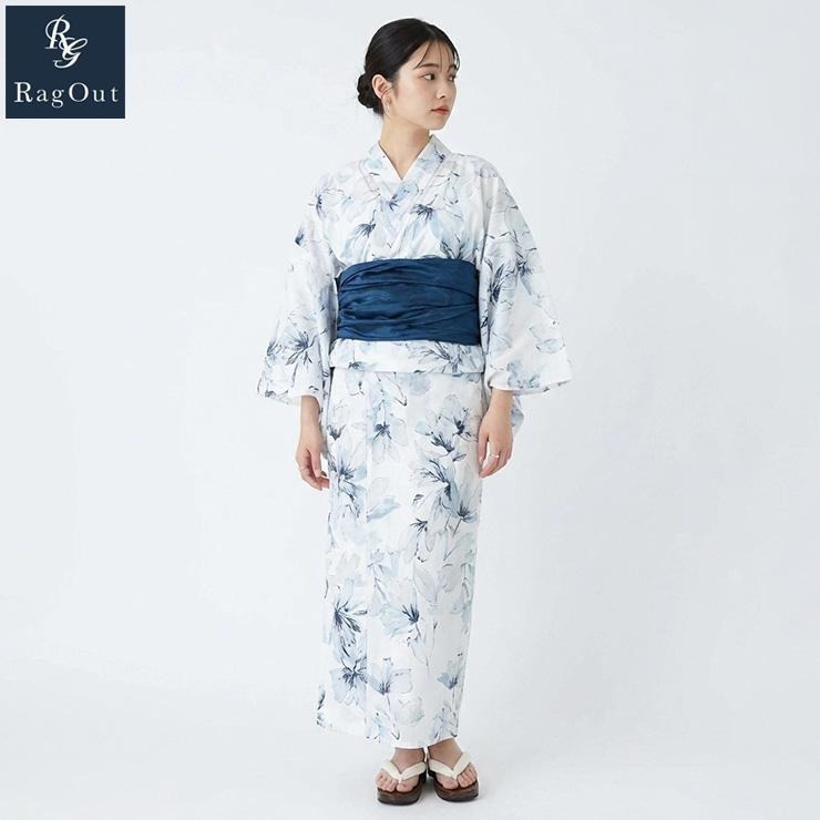 レディース 花柄浴衣ワンピース（RagOut） | アベイル | しまむらパーク