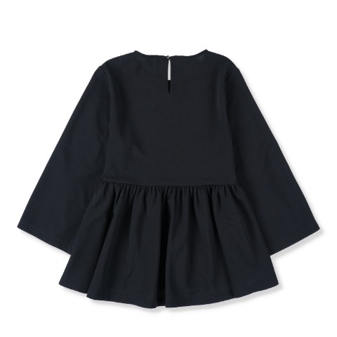 レディース　袖装飾使いペプラムプルオーバー（Hikari×RagOut）