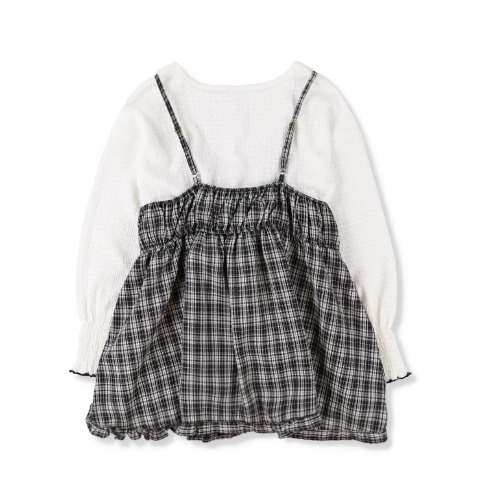 レディース　プルオーバー+リボンキャミセット（mirror bae.）