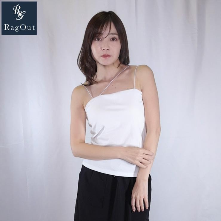 レディース カップ付アシメキャミソール（山口夏実×RagOut