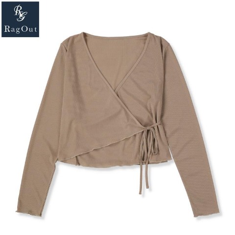 レディース　カシュクールプルオーバー（RagOut）