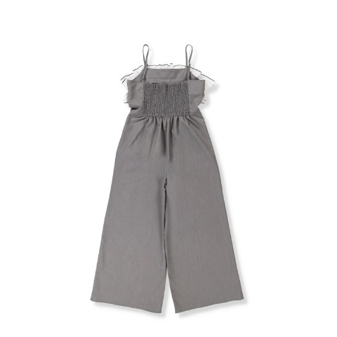 レディース　異素材使いオールインワン（mirror bae.）