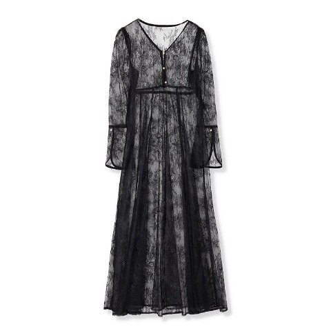 レディース　シアーワンピース+キャミドレスセット（RagOut）