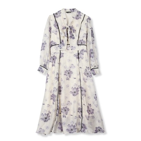 レディース【低身長】　花柄ラメドレス（RagOut）