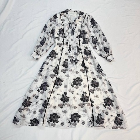 レディース【低身長】　花柄ラメドレス（RagOut）