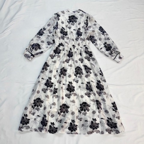 レディース【低身長】　花柄ラメドレス（RagOut）