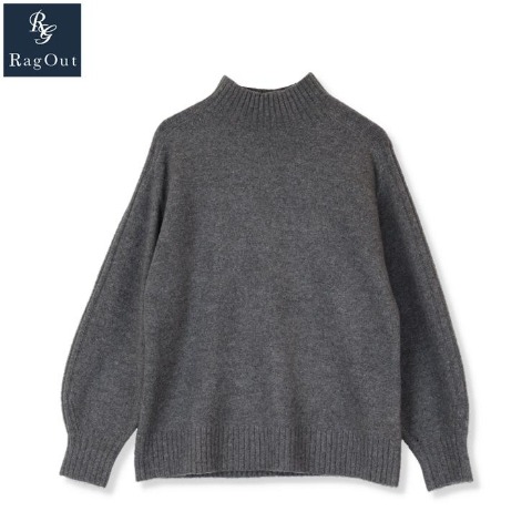 レディース　ハイネックニットプルオーバー（RagOut）