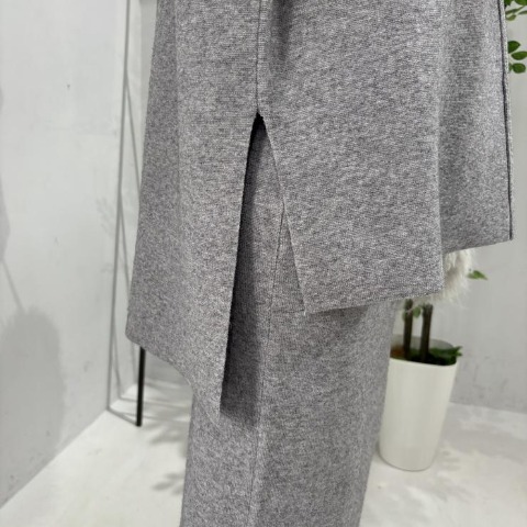 レディース【S～L】　ハイネックニットベスト（yurina×RagOut）