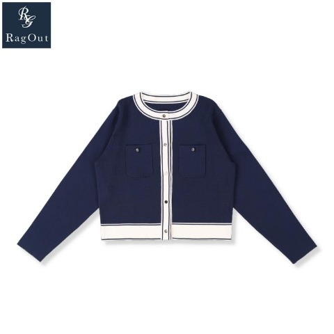 レディース　ニットカーディガン（RagOut）