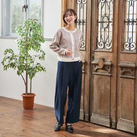 レディース　ニットカーディガン（RagOut）