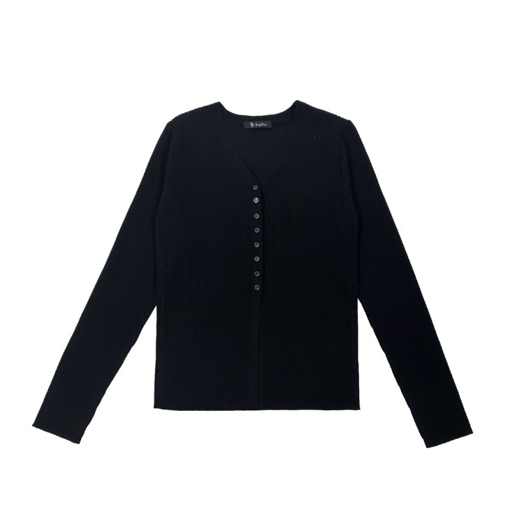 ADORE 定価3.5万 ファインコットンニットカーディガン バックスリット レディース【低身長】 裾スリットニットカーディガン（nachico×RagOut