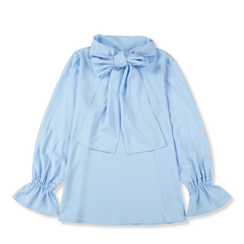 レディース　リボンタイ付ブラウス（Yukika×RagOut）