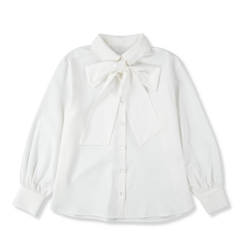 レディース　ボウタイブラウス（RagOut）