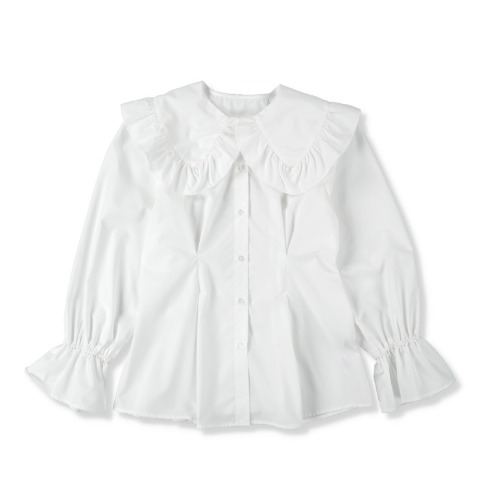 レディース　フリル使いブラウス（RagOut）
