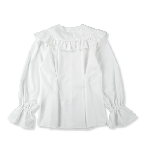 レディース　フリル使いブラウス（RagOut）