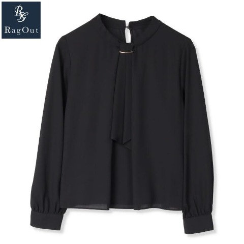 レディース　マルチファンクションボウタイブラウス（RagOut）