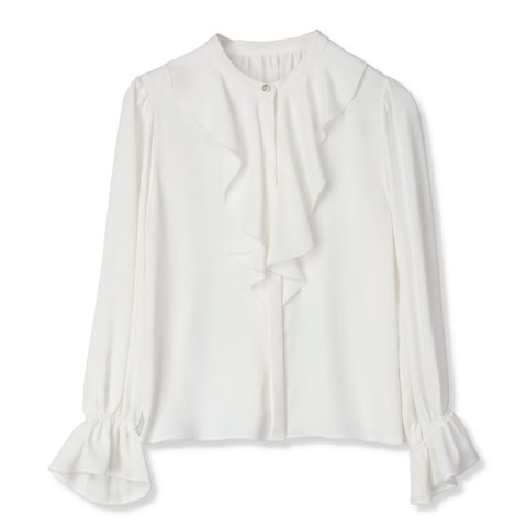 レディース　マルチファンクションフリルブラウス（RagOut）