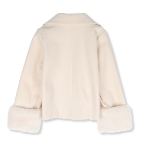 レディース　袖ファー使いジャケット（RagOut）