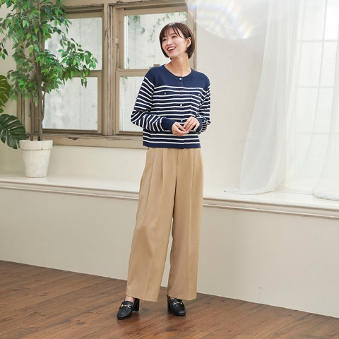 レディース　ベルト付きパンツ（RagOut）