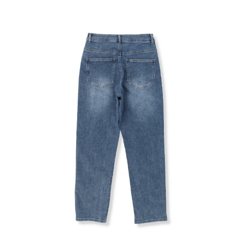 レディース　デニムテーパードパンツ（RagOut）