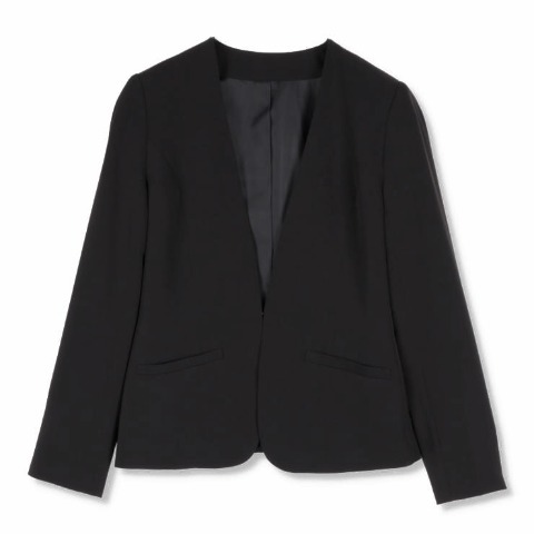 レディース【M～LL】　ジャケット+クロップドパンツセット（RagOut）