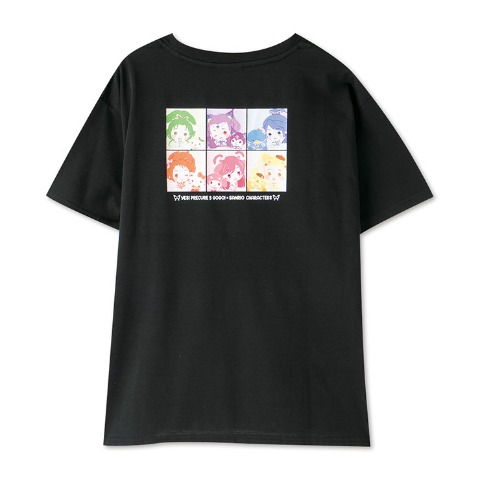 レディース　Tシャツ（Yes!プリキュア5 GoGo!×Sanrio characters）