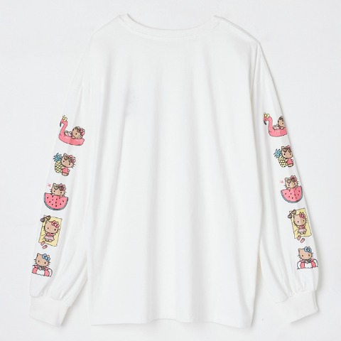 レディース　長袖Tシャツ（ハローキティ）