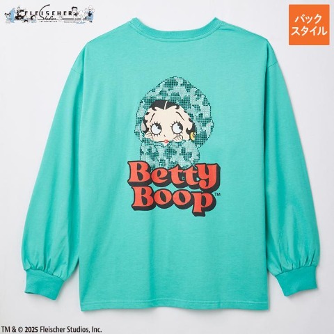 レディース　長袖Tシャツ（BETTY BOOP）
