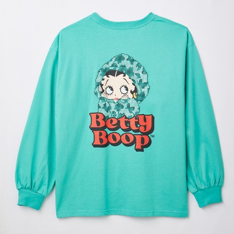 レディース　長袖Tシャツ（BETTY BOOP）