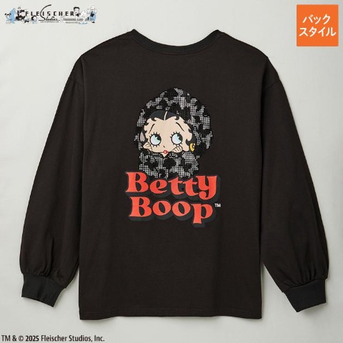 レディース　長袖Tシャツ（BETTY BOOP）