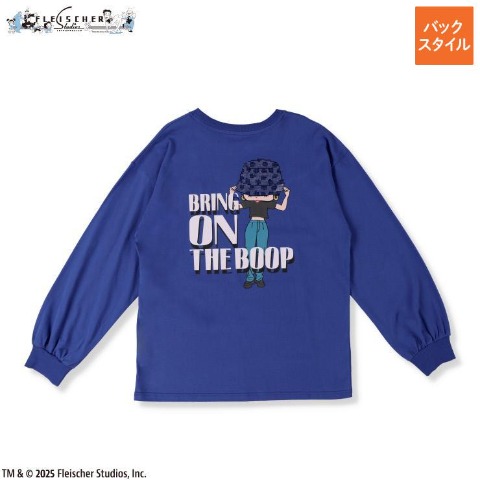 レディース　長袖Tシャツ（BETTY BOOP）