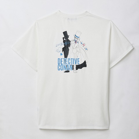 レディース　ステッカー付プリントTシャツ（TVアニメ『名探偵コナン』）
