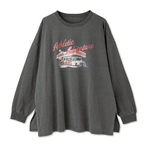 レディース【3L～6L】　ピグメントTシャツ（SUREVE）