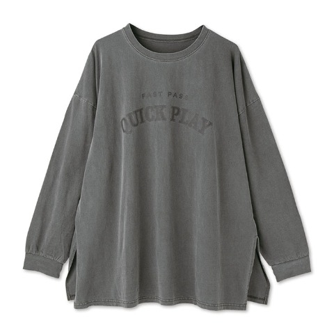 レディース【3L～6L】　ピグメントTシャツ（SUREVE）