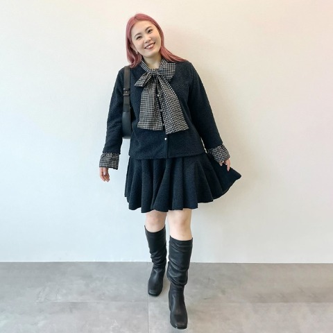 レディース　ボウタイドッキングボアプルオーバー （Derelikt）