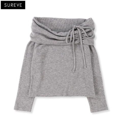 レディース　オフショルプルオーバー（SUREVE）